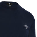 Callaway Crew Neck Merino Mix Sweater - Navy Blue