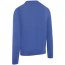 Callaway Crew Neck Merino Mix Sweater - Light Magnetic Blue Heather
