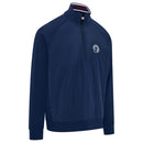 Callaway Legacy Block Mixed Media Full Zip Jacket - Medieval Blue