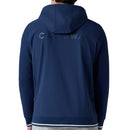 Callaway Legacy Collection Mixed Media Quarter-Zip Hoodie - Medieval Blue