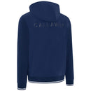 Callaway Legacy Collection Mixed Media Quarter-Zip Hoodie - Medieval Blue