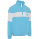 Callaway Legacy Collection Half Zip Convertible Rain Jacket - Blue Blossom