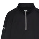 Callaway Youth Hex Fleece 1/4 Zip Pullover - Caviar