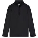 Callaway Youth Hex Fleece 1/4 Zip Pullover - Caviar