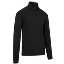 Callaway Long Sleeve Aty Polo Shirt - Black Heather