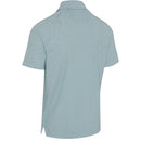Callaway Textured Chev Printed Polo Shirt - Aquifer