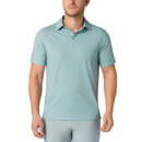Callaway Textured Chev Printed Polo Shirt - Aquifer