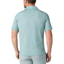 Callaway Textured Chev Printed Polo Shirt - Aquifer