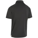Callaway Chev Twill Jacquard Polo Shirt - Caviar
