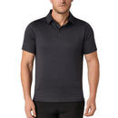 Callaway Chev Twill Jacquard Polo Shirt - Caviar