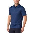 Callaway Engineered Chev Ombre Print Polo Shirt - Peacoat