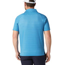 Callaway Engineered Chev Ombre Print Polo Shirt - Cendre Blue
