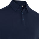Callaway Soft Touch Long Sleeve Knit Polo Shirt - Peacoat