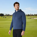 Callaway 1/4 Zip Premium Hoodie - Peacoat Heather