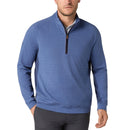 Callaway Brushed Rib 1/4 Zip Pullover - Peacoat Heather