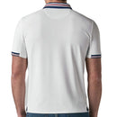 Callaway Legacy Triple Track Blocked Polo Shirt - Bright White