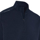 Callaway Mid-Layer Chev Pullover - Peacoat