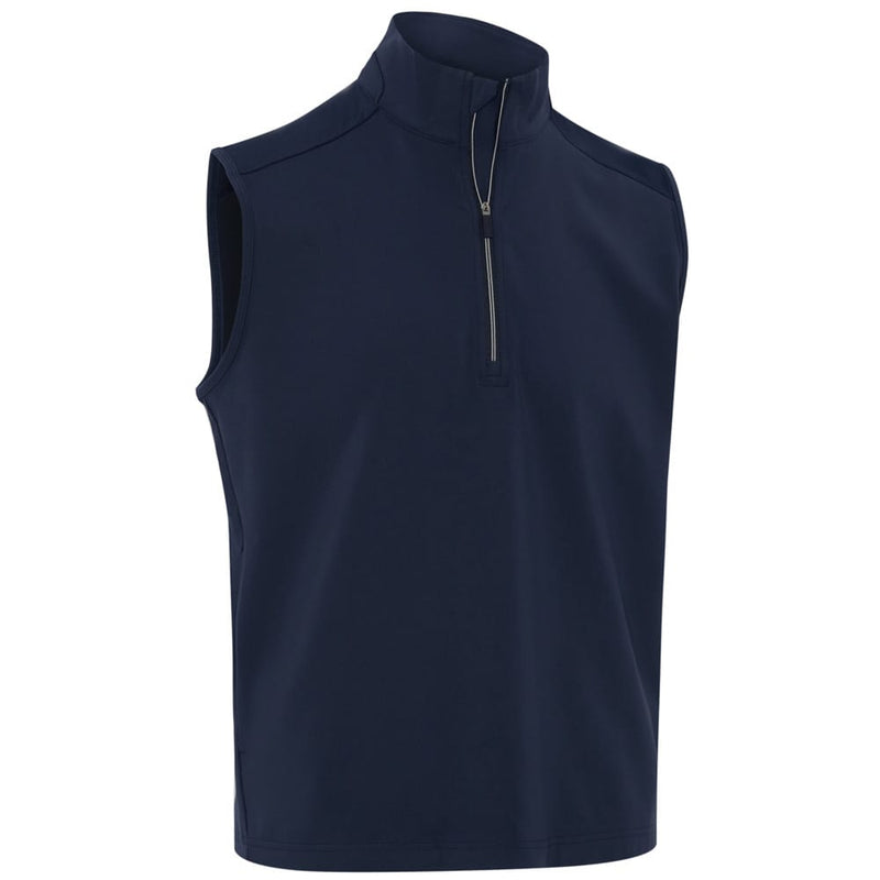 Callaway Light Weight 1/4 Zip Vest - Peacoat