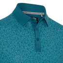 Callaway Confetti Tees Print Polo Shirt - Blue Coral