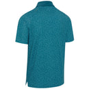 Callaway Confetti Tees Print Polo Shirt - Blue Coral