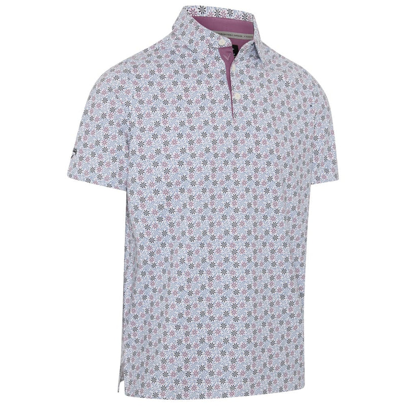 Callaway Making Flowers Out Of Whisky Polo Shirt - Bright White