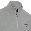 Callaway Odyssey Birdseye Jacquard Pullover - Concrete