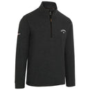 Callaway Odyssey Birdseye Jacquard Pullover - Caviar