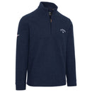 Callaway Odyssey Birdseye Jacquard Pullover - Peacoat