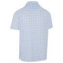 Callaway Fractal Chev Print Polo Shirt - Bright White