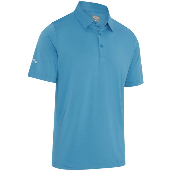Callaway Swingtech Solid Polo Shirt - Cendre Blue