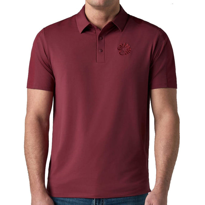 Callaway Legacy Premium Media Mixed Polo Shirt - Tibetan Red