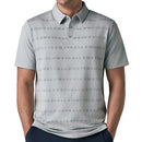 Callaway Legacy Collection Logo Jacquard Polo Shirt - Quarry