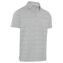 Callaway Legacy Collection Logo Jacquard Polo Shirt - Quarry