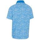 Callaway Hex Marble Polo Shirt - Brilliant Blue