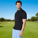 Callaway Odyssey Ventilated Jacquard Polo Shirt - Caviar