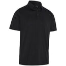 Callaway Odyssey Ventilated Jacquard Polo Shirt - Caviar