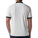 Callaway Legacy Collection Blocked Logo Collar Polo Shirt - Bright White