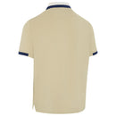 Callaway Legacy Collection Striped Colourblock Ribbed Collar Polo Shirt - Fields of Rye