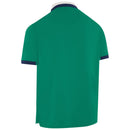 Callaway Legacy Collection Striped Colourblock Ribbed Collar Polo Shirt - Tidepool
