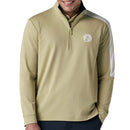 Callaway Legacy Collection Quarter-Zip Ribbed Neck Midlayer - Fields of Rye