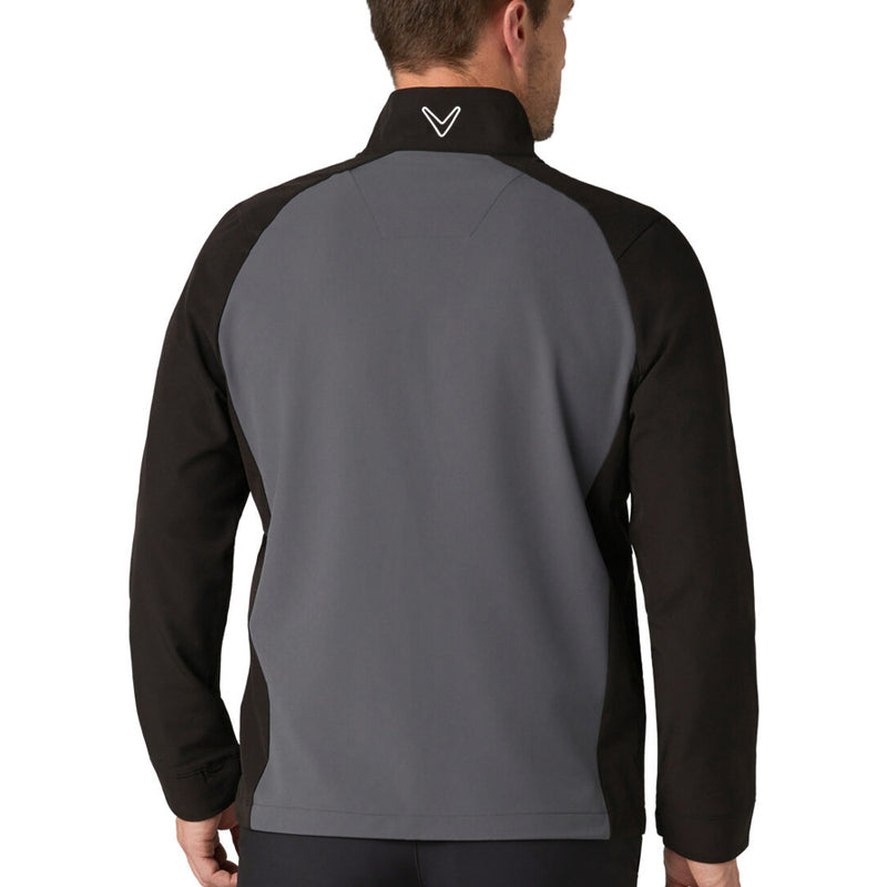 Callaway 1/2 Zip Wind Jacket - Caviar