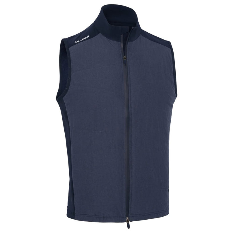 Callaway Primaloft Thermal Full Zip Vest - Peacoat