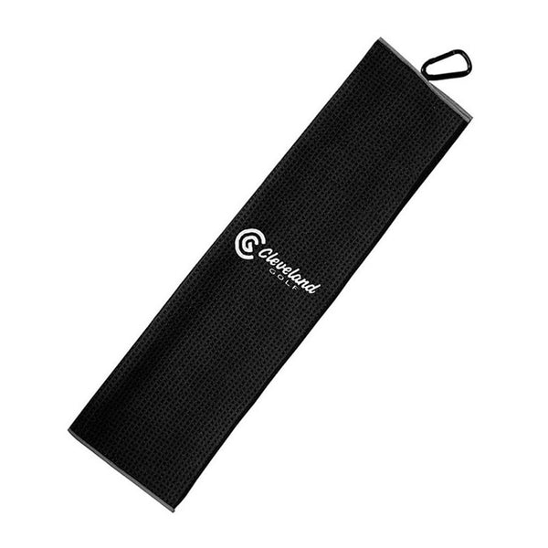 Cleveland Tri-Fold Bag Towel - Black