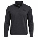 Under Armour Sweater Fleece Hybrid 1/2 Zip Pullover - Black/Black