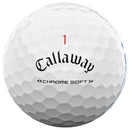Callaway Chrome Soft Triple Track Golf Balls - White - 12 Pack