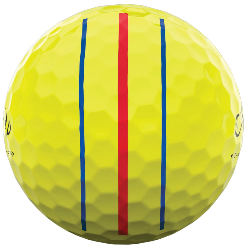 Callaway Chrome Soft Triple Track Golf Balls - Yellow - 4 for 3 (48 Pack)