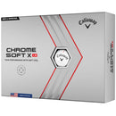 Callaway Chrome Soft X LS Golf Balls - White - 12 Pack