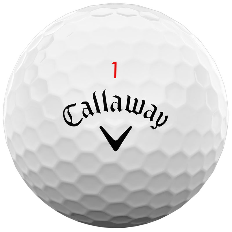 Callaway Chrome Soft X Golf Balls - White - 12 Pack
