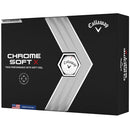 Callaway Chrome Soft X Golf Balls - White - 12 Pack