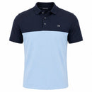 Calvin Klein Colour Block Polo Shirt - Navy/Blue
